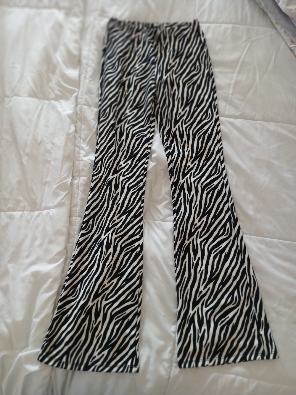 Streetwear Society Black & White Zebra Print Pants